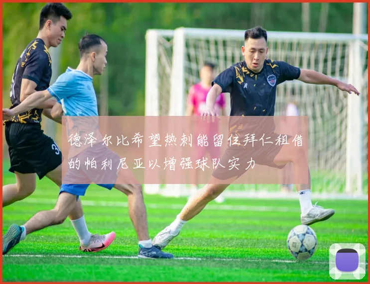 德泽尔比希望热刺能留住拜仁租借的帕利尼亚以增强球队实力